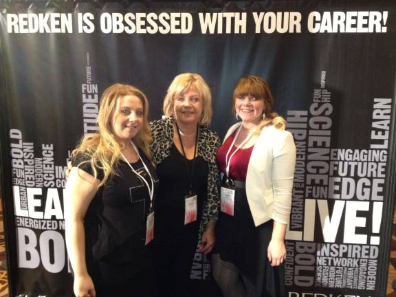 Ultima Hair Designers attend Vegas symposium Glenda Flanagan, Alexis Perch and Kiersten Morrison from Ultima Hair Designers Salon and Spa in Newton attended The Redken Symposium in Las Vegas, Nev. on Jan. 24-27.