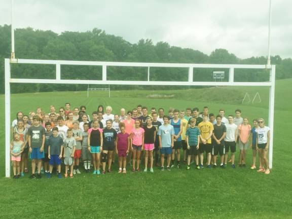 Local running phenom returns to camp that inspired him Last year's X-Treme Youth Running Camp Photo by Laurie Gordon