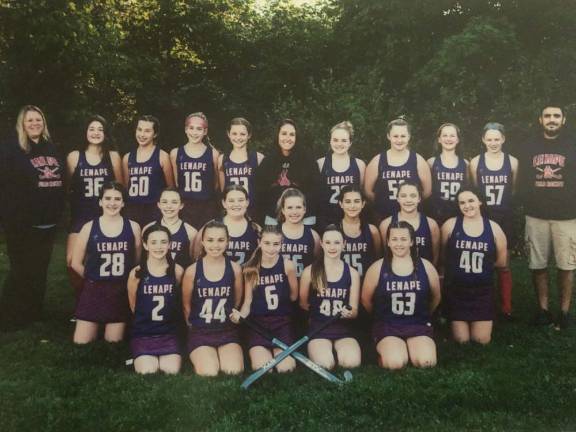 Lenape Field Hockey Lenape Valley had a great season, clinching second place overall.