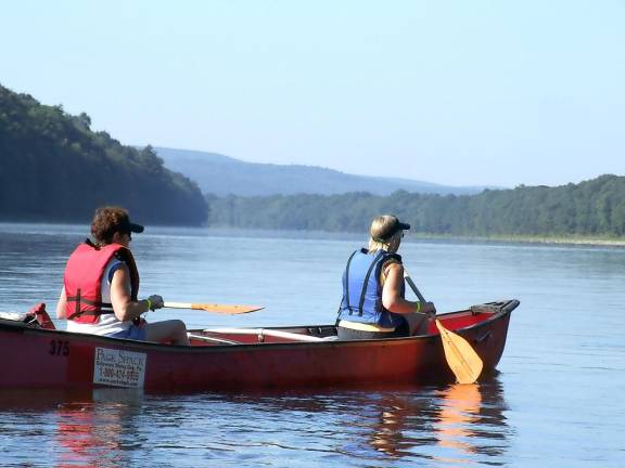 Canoeists on the Delaware (File photo by Nick Troiano)