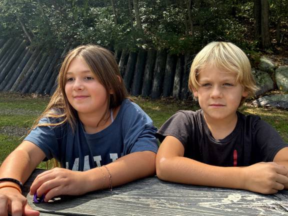 School options ‘born from necessity’ Talula and Zachary Mills, 10 and 8, take a few minutes from their school day to talk to this reporter about Roots & WIngs, which is run by their parents. “It’s way more outside,” said Zach, compared to public school.