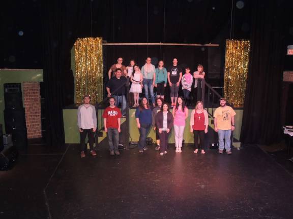 Cornerstone playhouse presents Y-NOT The entire cast of Y-NOT at the Cornerstone Playhouse.