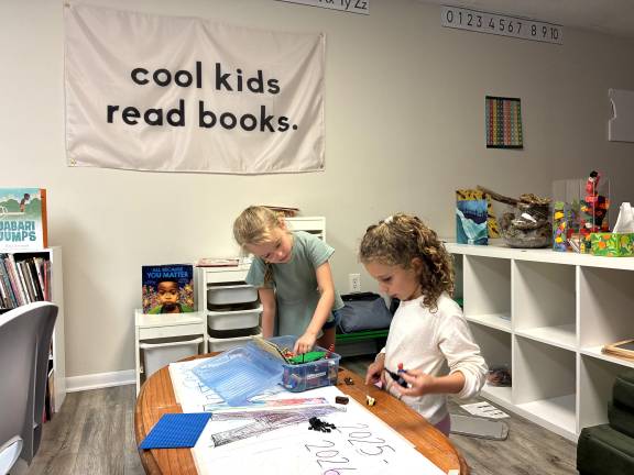 School options ‘born from necessity’ The younger students classroom on the second day of school at Roots & Wings in West MIlford, NJ