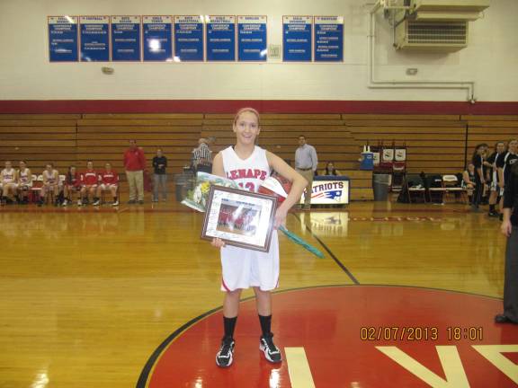Lady Patriot player scores 1,000 point Lady Patriot player scores 1,000 point