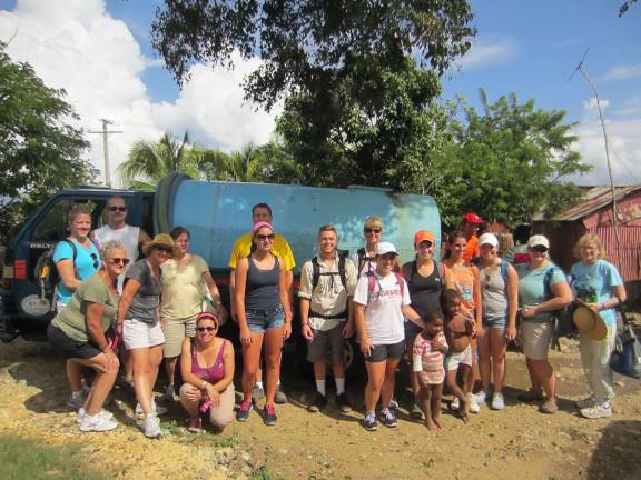 Students do humanitarian work abroad