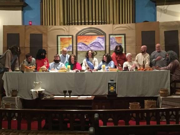 Last Supper re-enactment The Last Supper comes alive on March 31 at Stanhope United Methodist Church