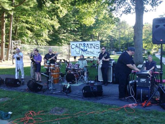Fond memories of Lake Mohawk Pool Captains of Leisure performing at LMP Sunday Concert Series
