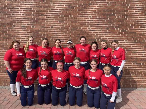 The Lenape Valley Regional High School softball team compiled a 12-13 this season. (Photo provided)