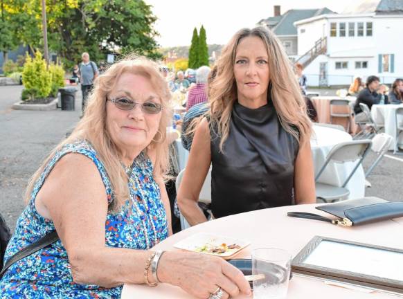 Photos: Taste of Newton Newton Councilwoman Sandy Diglio and Kimberly Williams, the town’s community development director.