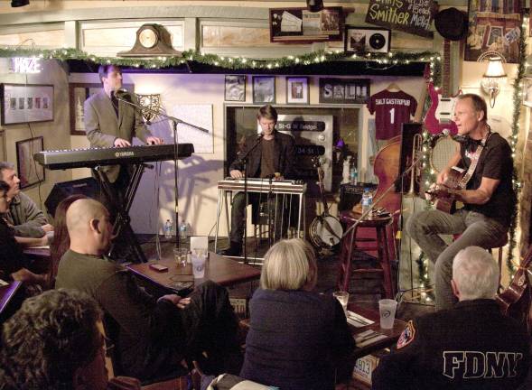 Sunshine abounds on the Salt stage Glynnis Jones Jonathan Edwards and his band performed at Salt Gastropub on Feb. 9.