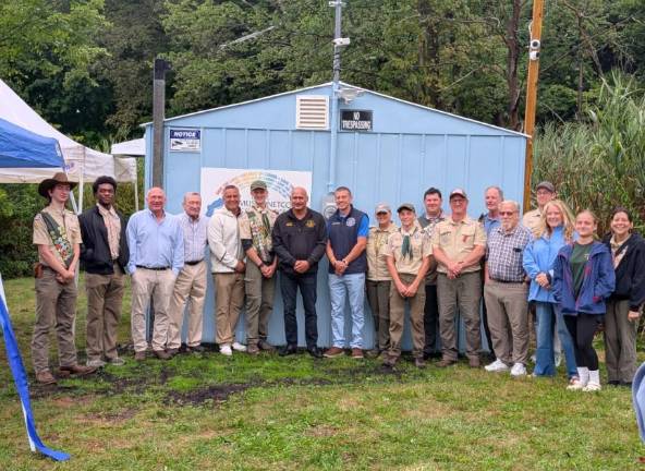Eagle Scout restores shed for Lake Musconetcong Eagle Scout restores shed for Lake Musconetcong
