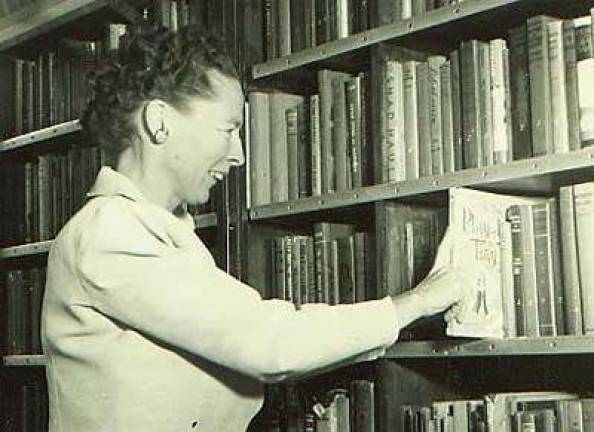 Happy 75th to the Sussex County Library Dorothy "Dot" Henry, the first Sussex County Library librarian