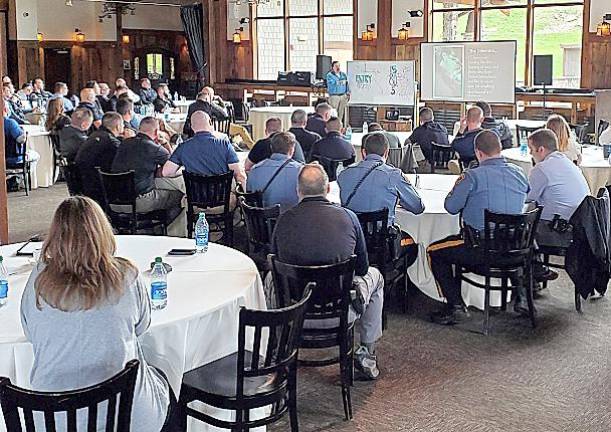 Sussex County police attend stress-relieving training seminar The Sussex County Chiefs of Police Association held a seminar on the stresses of police work and how to manage them.
