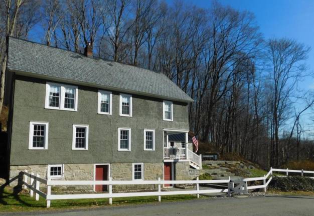 The 1840s mill house built by Theodore Hunt will be part of the 2019 Yellow Frame Church Holiday Home Tour. The Hunts had received land grants from King George III of England and they built many homes and businesses in southwest Sussex County