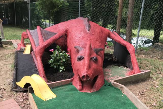 Fond memories of Lake Mohawk Pool A Wyvern made for a Mini Golf upgrade