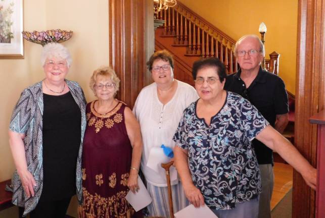 Senior Citizens Club inducts new officers SBSC officers for the coming year are Ann L. De Jongh, president; Lucille Werner, vice president; Mary Azagra-Monteiro, secretary; Carol Ann De Fino, treasurer; and Nick Bielanowski, trustee.