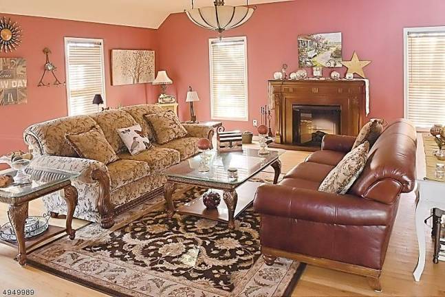 Stately brick-front colonial at Woodcrest Lake offers privacy Stately brick-front colonial at Woodcrest Lake offers privacy