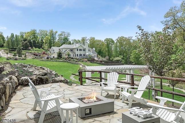 Home on five manicured acres has pool, movie theater