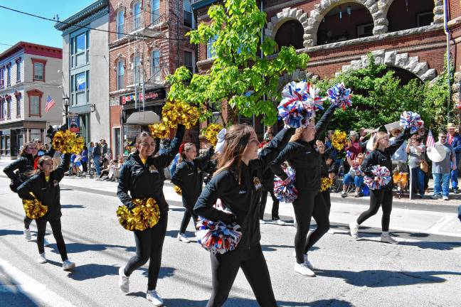 Photos: Memorial Day Parade in Newton Members of the Sussex County Minerettes Dance and Cheer Team march in the Memorial Day Parade on Monday, May 26. (Photos by Maria Kovic)