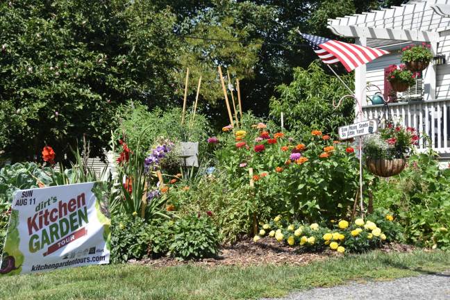 Third-place winner Karin Harrison's kitchen garden in Florida. Harrison's garden was a stop on Dirt magazine's sixth annual Kitchen Garden Tour on Sunday, Aug. 11.