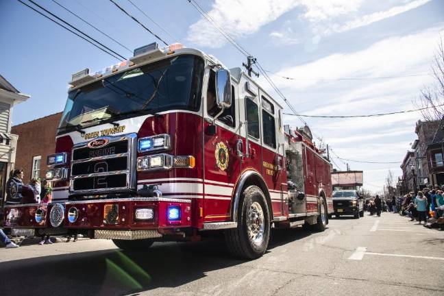 The Green Township Fire Department is in the parade.