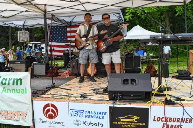 Cars & Guitars Party Cast Iron of Sparta was one of the bands performing at the event.