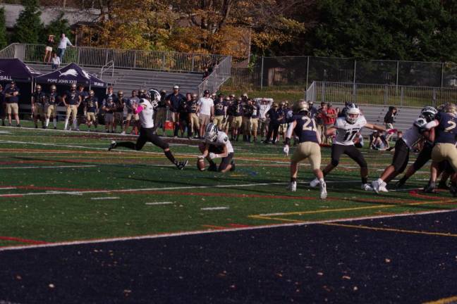 Newton, Sparta, Sussex Tech advance to semis in playoffs A St. Joseph kicker attempts an extra-point kick in the second half.