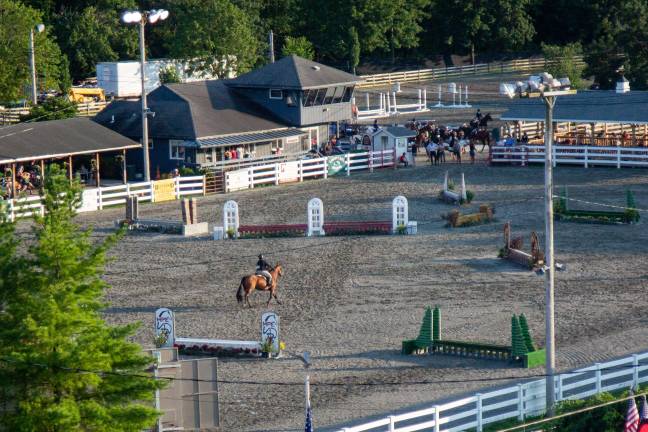 No two fairs are the same <b>New permanent box seating is available at the horse show. (File photo by Samantha Finch)</b>