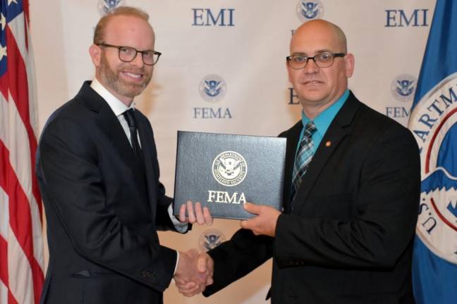 Vogel graduates from FEMA's National Emergency Management Academy Vogel graduates from FEMA's National Emergency Management Academy