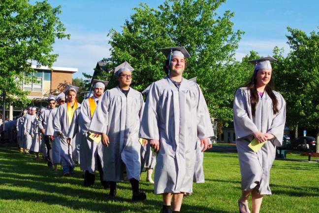 Hats off to SCCC Class of 2017 Sussex County Community College students prepare to enter the commencement ceremonies.