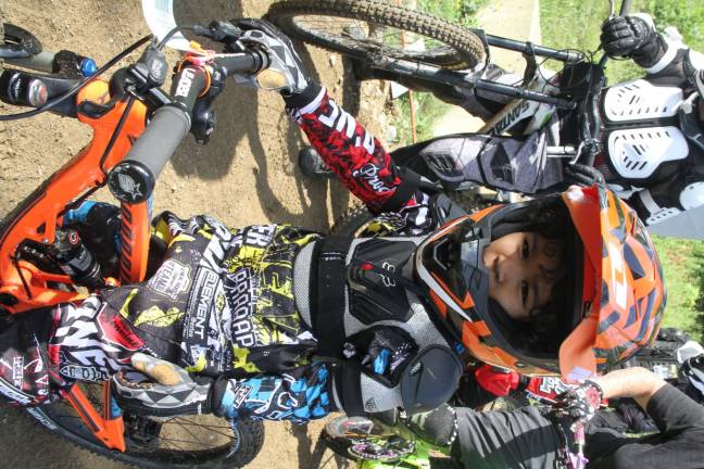 Mountain Creek Bike Park opens new top-to-bottom beginner trail Tyler Asson, 5, of Bayside, N.Y.