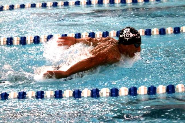 NJSIAA State Swim Tournament begins KRHS Boys Swim Team
