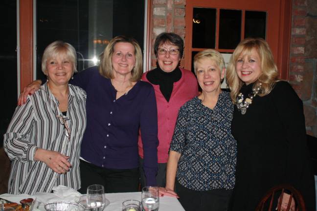 The Nerds rock out to aid Hilltop Country Day School scholarships Teachers and staff of Hilltop Country Day School step out for Hilltop fundraiser at Mohawk House: Laura Petrie, Beatrice Field, Lynn Rogers, Janet Vigland and Suzanne Pacala.