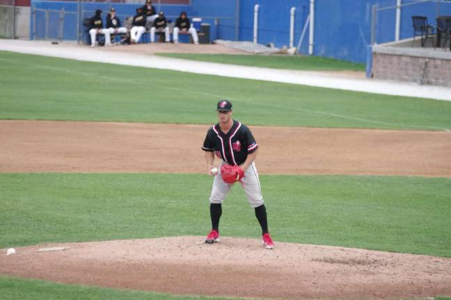 Miners bury Jackals on the diamond Jackals pitcher Dylan Brammer on the mound.