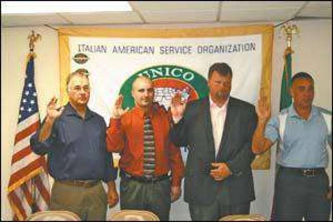 New UNICO officers New UNICO officers