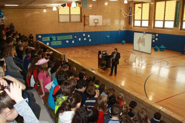 The 'mad science' of children's literature It was a captive audience at Mohawk Avenue School on Monday, Feb. 27 as third graders assembled to hear the story behind local author Chris Sorenson’s first book “The Mad Scientists of New Jersey."