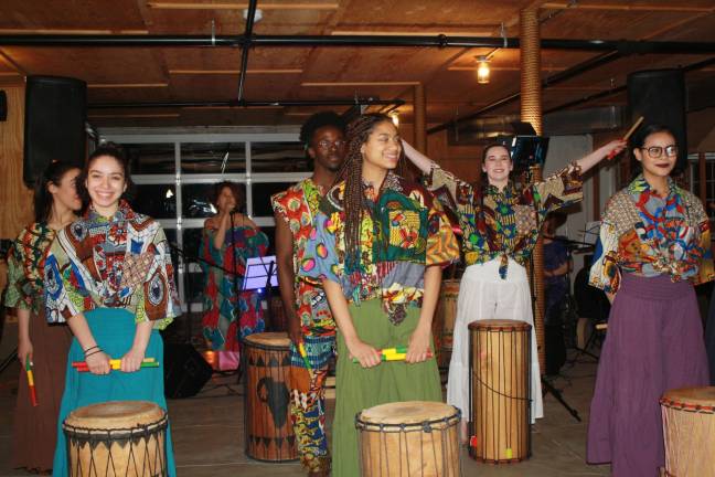 Adults with autism group holds fundraiser Marafanyi Drum Dance and Song perform at Life with Joy Spring Fundraiser, April 19 at Perona Farms.