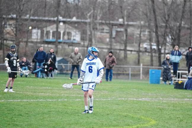 Kittatinny Cougar Niko Martinez scored two goals.