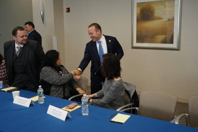 Gottheimer and local health officials discuss Coronavirus preparedness U.S. Rep. Gottheimer meets with local health officials.