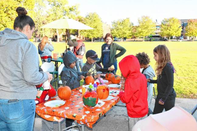 Photos: Norwescap’s Fall Frolic in the Park Children paint pumpkins at Norwescap’s Fall Frolic in the Park on Thursday, Oct. 10 at Sussex County Community College in Newton. (Photos by Maria Kovic)