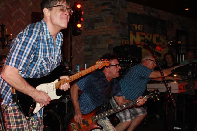 The Nerds rock out to aid Hilltop Country Day School scholarships The Nerds rock out at the Mohawk House last week.