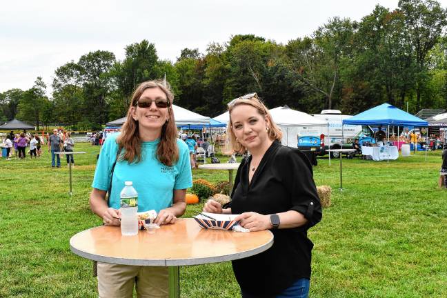 Photos: Stanhope Fall Festival Maureen Bonte of Stanhope and Christie Oakes of Rockaway.