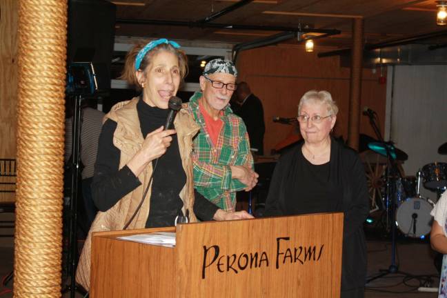 Adults with autism group holds fundraiser Founders Susan and Gray Kolb with honoree "Mentor of the Year" Evelyn Pareti Dudziec, Founder of Katie's House.