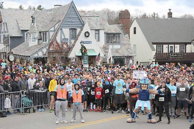 Last year’s (non-virtual) Turkey Trot