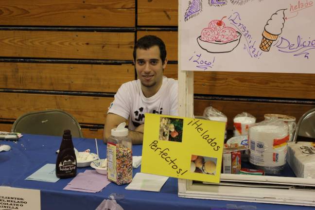 Polyglot paradise at Lenape Valley Angelo Ragusa sells his "perfect ice cream."