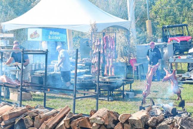 Oktoberfest <b>Oktoberfest featured German food as well as other festival favorites.</b>