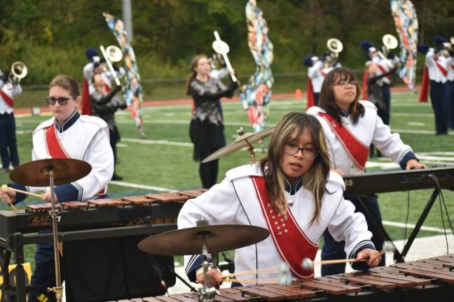 Marching Patriots compete