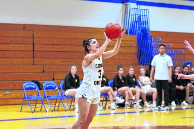 Cedar Grove's Isabella Coletta scored six points.