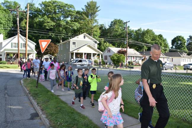 Walk, bike to school Walk, bike to school
