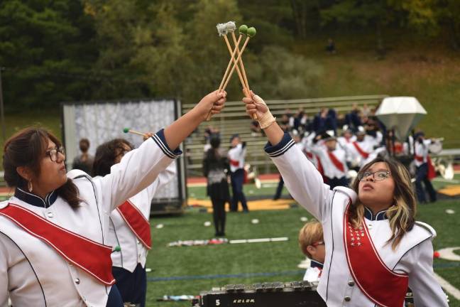 Marching Patriots compete